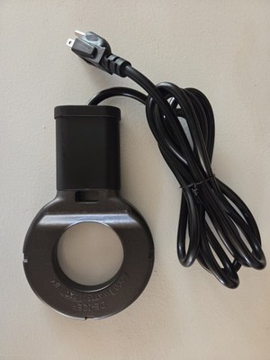 500W Plastic Pond Heater De-Icer, 120V, Black, with Power Cord