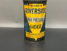 Vintage Wards High Pressure Grease 5 lbs Metal Can Advertising  Riverside Arrow