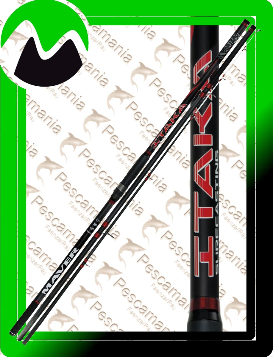 CANNA SURF MAVER ELITE PEDANA 175 DUE PEZZI 4,10 MT + REDUCER (175 GR) Blank CANNA SURF MAVER ELITE PEDANA 175 DUE PEZZI 4,10 MT + REDUCER (175 GR) Blank