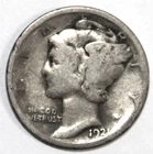 1921-P Mercury Dime - Very Good - #2020E