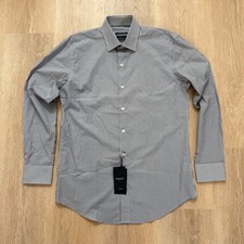 Bugatchi Men's 16-34/35 Long Sleeve Button Down Shirt NWT 179
