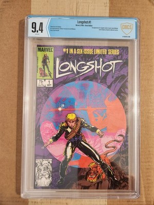 Longshot #1 - CBCS 9.4 - 1st appearance of Longshot & Spiral