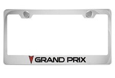 Marco de matrícula cromado para Pontiac Grand Prix