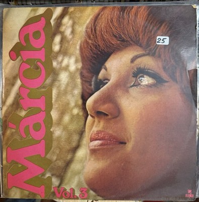 Vinyl Record LP Album - Brazilian Vinyl LP Márcia- Elenco- Mono -1970 -