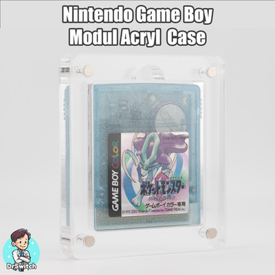 Acryl Modul Case GameBoy Classic Color 1-Fach Spiel Gehäuse DMG GBC Schutzhüllen