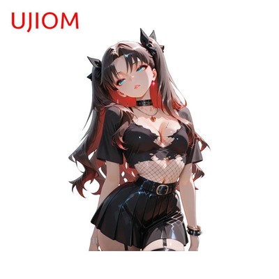 UJIOM Cool Rin In Gothic Grace Wall Stickers Fashion Decals Bedroom Wallpaper 