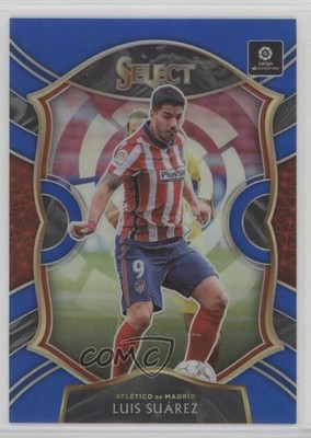 2020-21 Panini Chronicles Select La Liga Blue Prizm /49 Luis Suarez #21 1e17