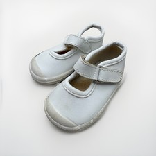 Keds Toe Cap White Size 1M Baby Girl Shoes