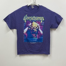 Vintage Goosebumps Shirt Adult Large Purple 90s Spooky Horror RL Stine Y2K