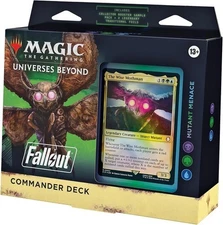 Magic the Gathering Universes Beyond: Fallout Commander Deck Mutant Menace
