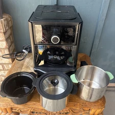 Suvie S020S Starchie Kitchen Robot Smart Starch Cooker Black