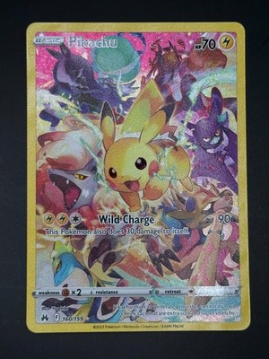 Pikachu (Secret) - Crown Zenith (CRZ) Crown Zenith 160/159 NM | eBay