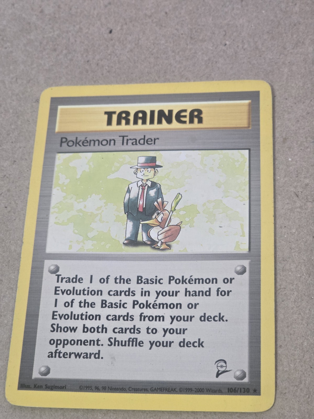 Pokemon Trader - 106/130 - Rare - Pokemon Card
