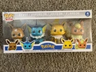 Funko Pop! Vinyl: Pokémon - Eevee / Vaporeon / Jolteon/ Flareon - 4 Pack -...