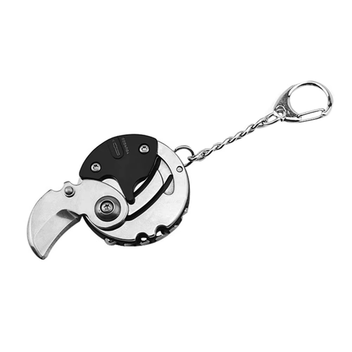 Multifunctional Keychain Screwdriver Hexagon Coin Outdoor EDC Tool Hexagon Foldi - Picture 9 of 13