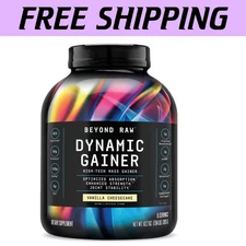 Premium Dynamic Gainer, Vanilla Cheesecake: Muscle Gains with Digestive Enzymes