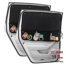 Car Sun Shade Side Window, 2 Pcs Blackout Car Window Shade for Baby Black-2pcs