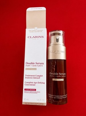 Clarins Double Serum Complete Age Defying Concentrate 1.6oz - New