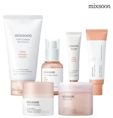 Mixsoon PDRN Collagen Anti-Aging Pink set Of 6 Items NEW SEALED