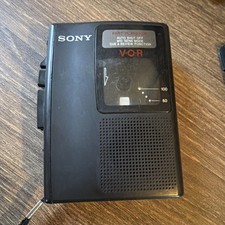 Sony VOR Handheld Portable Voice Recorder Cassette Player TCM-S64V-Retro MT6