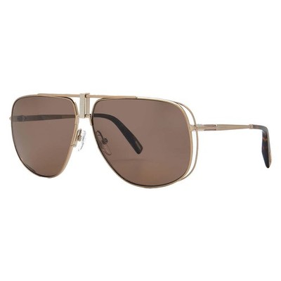 Chopard Polarized Brown Pilot Unisex Sunglasses SCHG91V 8FFP 65 SCHG91V 8FFP 65