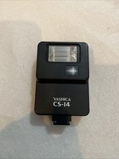 Yashica Cs-14 Vintage Shoe Mount Flash - With Box- And Instructions