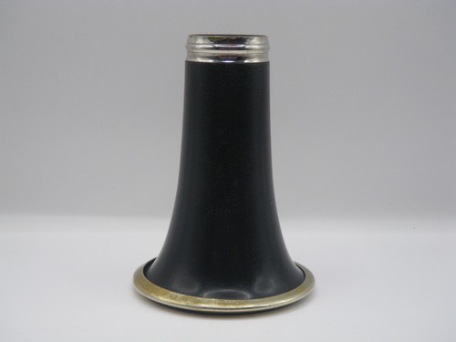 VINTAGE BETTONEY THREE STAR Bb CLARINET BELL - EBONITE or RESIN - 26.5mm TENON