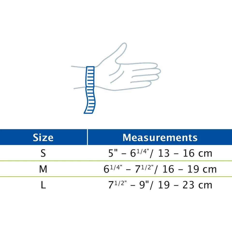 Actimove Estabilizador de Muñeca Extraíble Metal Estancia Grande Derecha/Izquierda Negro Foto 2 de 4