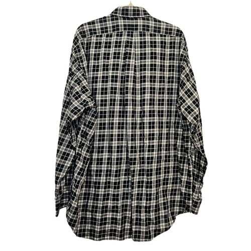 Ralph Lauren Men's Large Blake Black & White Button Down Shirt - Bild 7 von 7