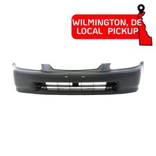 Primed Front Bumper Cover For 1996-1998 Honda Civic Coupe Hatchback. Phl