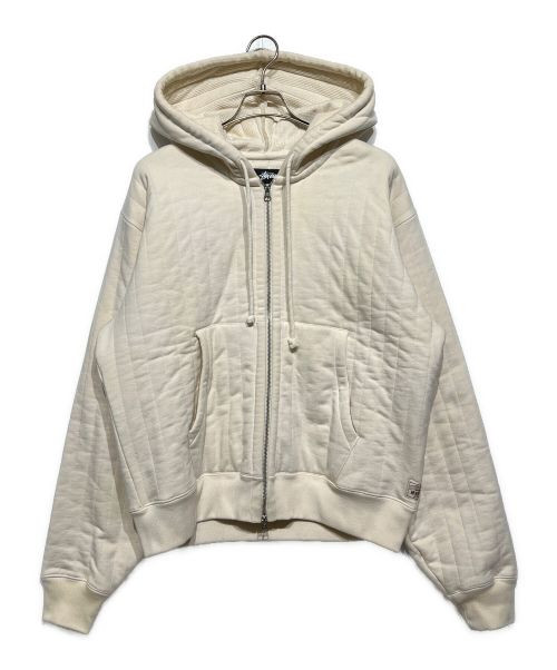 L Stussy Vertical Quilted Zip Hoodie | eBay 