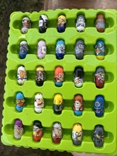 Mighty Beanz Collectible Moose Toys Mixed Lot of 50, Flip Roll Race