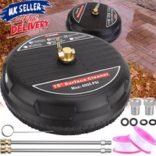 15" Power Pressure Washer Nozzle Surface Cleaner Attachment Up to 4000PSI Patio
