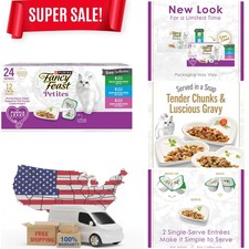 12-Pack Purina Fancy Feast Cat Food - Irresistible Gravy Varieties, 2.8 oz Each 10.38 per gallon