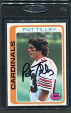 1978 Topps Pat Tilley #203 Signed Autograph Auto Cardinals