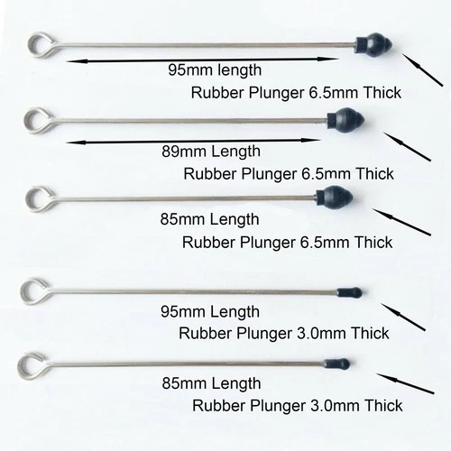 Pro Tattoo Needle Plunger Bars Hard Rubber Tip Cartridge Grip - product listing photo
