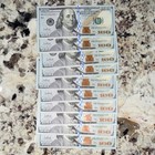 2025 $100 Federal Reserve Note Star Note Serial RB 00392091* to 00392100* — photo 2