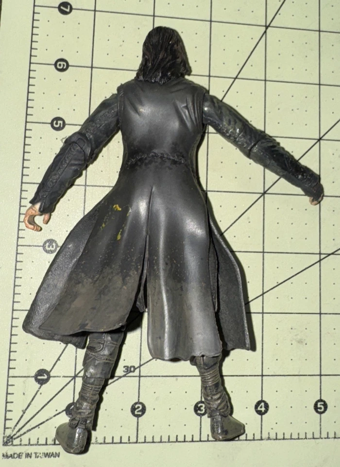 Figura de acción 2001 El Señor de los Anillos LOTR Fellowship Of The King Strider Foto 3 de 4