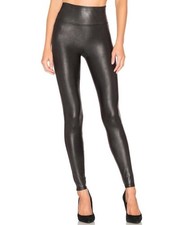 Spanx Faux Leather Leggings Black XS Extra Small
