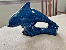 Vintage dolphin figurine 24 cm