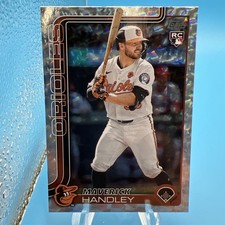 2025 Topps Update Maverick Handley #US274 Silver Patterned Foilboard Base Card