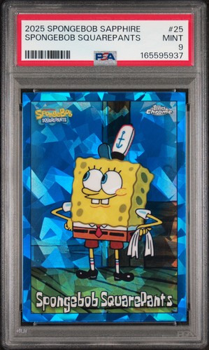 2025 #25 SPONGEBOB SQUAREPANTS PSA 9