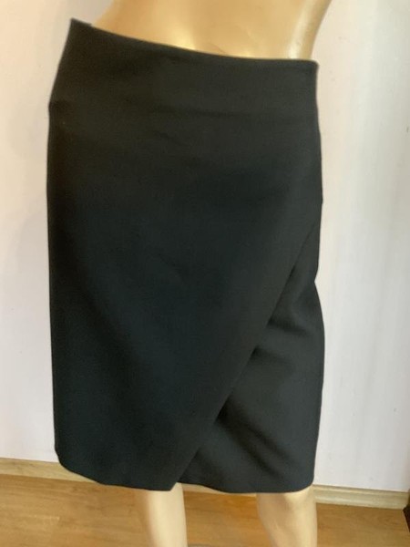 Women Diane Von Furstenberg Skirt Black Polyester #39GS