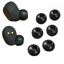 Hybrid Silicone Ear Tips For Jabra Elite 10 Gen 1 or Gen 2 Earbuds Headphones