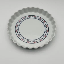 Pie Plate – Copco Country Fine Porcelain 1982 Japan – 10 Inch