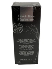 Perlier NEW Black Rice Platinum Night Treatment Eye Contour Absolute Youth .5oz
