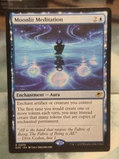 R 0069 Moonlit Meditation Aura Rare Edge of Eternities EOE MTG Card