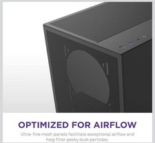 H5 Flow RGB 2024 - Compact ATX Mid-Tower PC Gaming Case - High Airflow - RG 8