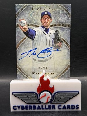 2014 Topps Five Star Autographs Max Scherzer Auto #FSA-MSC /299 Tigers