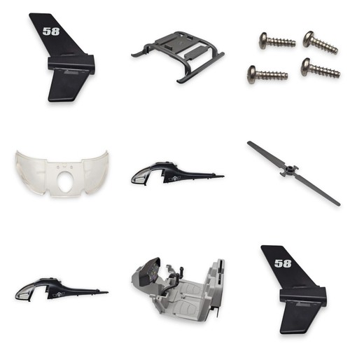 Playmobil 5563 SEK Hubschrauber Ersatzteil Einzelteil Zubehör Auswahl